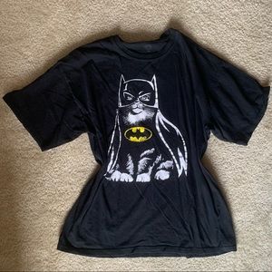 DC comics cat batman T-shirt